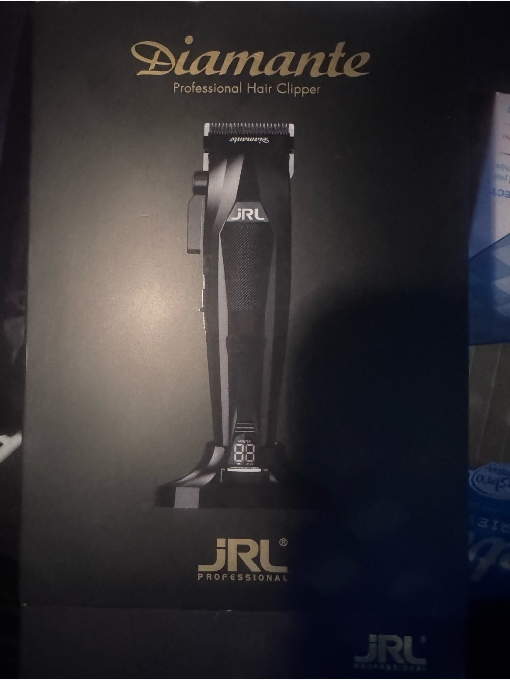 JRL Diamante Professional Hair Trimmer - Black New in Box